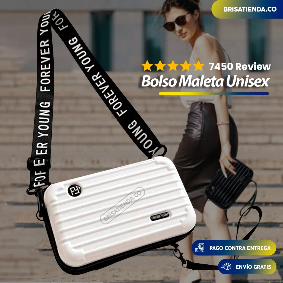 Bolso Bandolero Diseño Maleta Unisex B