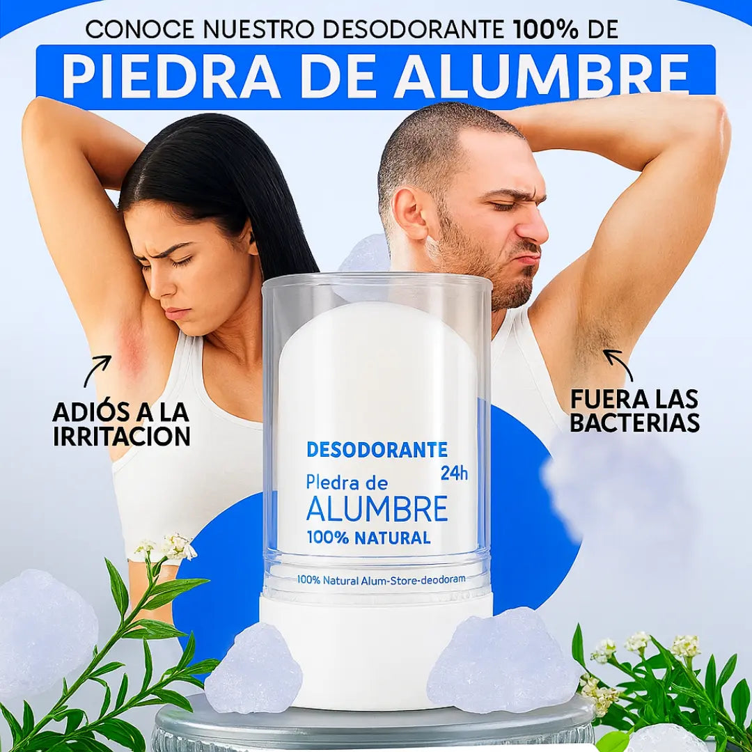 Desodorante de Piedra Alumbre